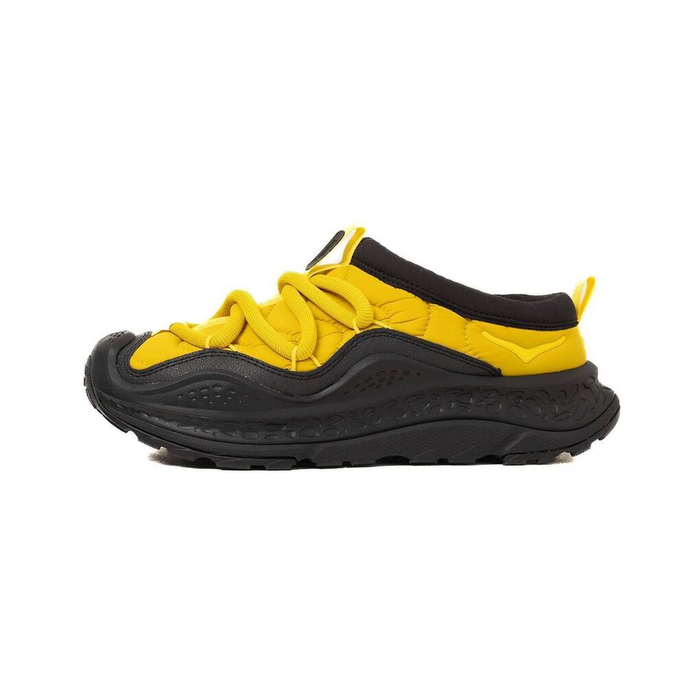 NEW HOKA men's ora primo shoes in yellow/ black